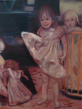 Otthon 80x60 cm olaj vászon